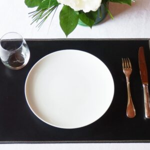 Leather placemat