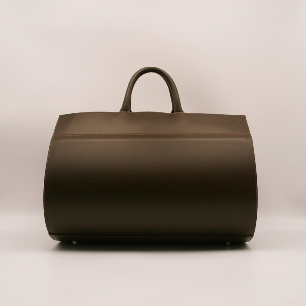 range-buches en cuir coloris chocolat de Midipy