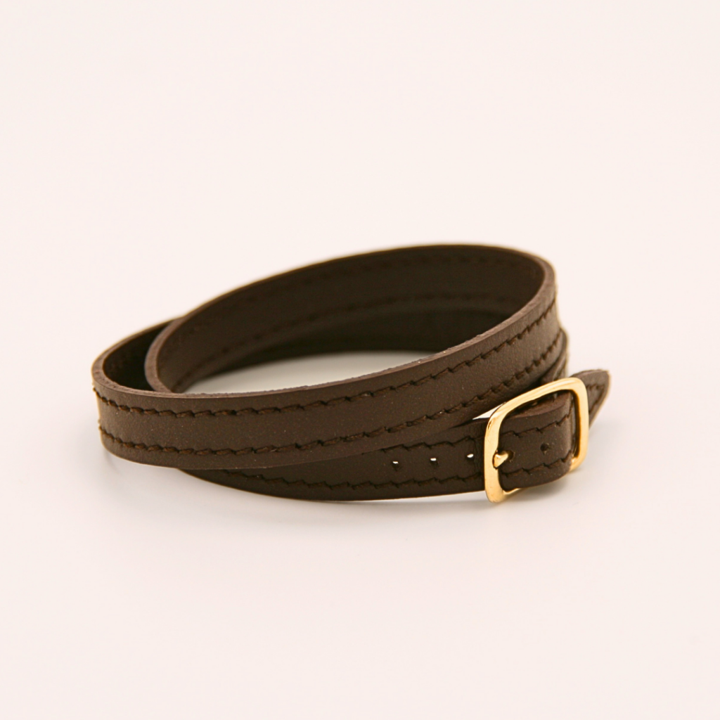 bracelet en cuir artisanal